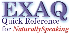 EXAQ Quick Reference